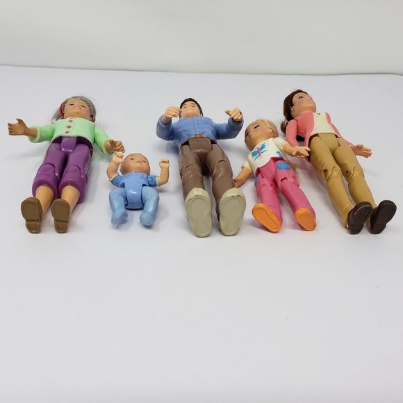 Mattel Doll House Family Pink House Coat Toy Lot - Picture 10 of 12